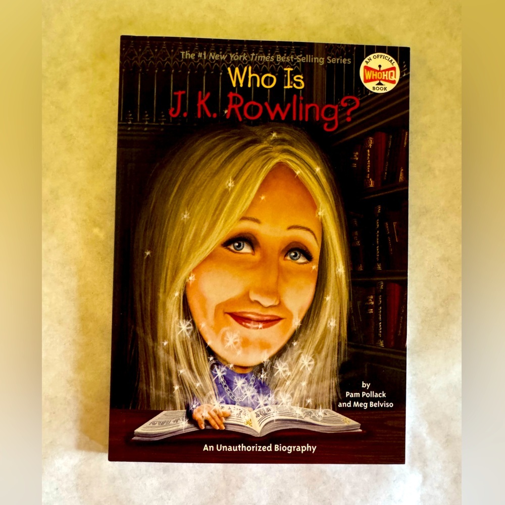 Who Is J.K. Rowling? by Pam Pollack & Meg Belviso (Paperback - New) 📚✨
